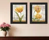 Homezia Set Of Two Paris Black Framed Print Wall Art