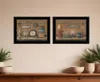 Homezia Set Of Two Shelf Treasures 2 Black Framed Print Wall Art