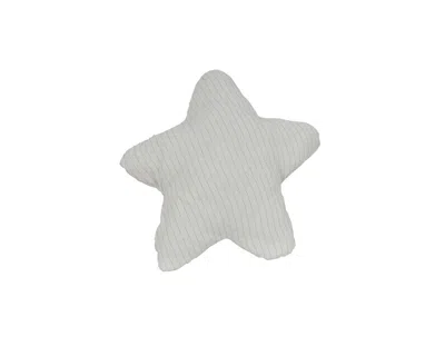 Homezia Set Of Two White 3d Starfish Throw Pillows