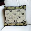 Homezia Shaggy Woven Throw Pillow