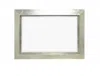 Homezia Silver Rectangle Accent Metal Mirror