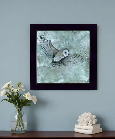 Homezia Simplicity Owl 3 Black Framed Print Wall Art