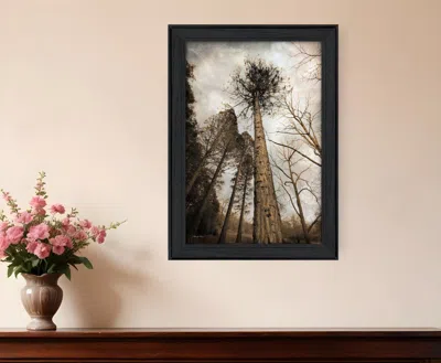 Homezia Skys The Limit Black Framed Print Wall Art