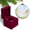 Homezia Smooth You Are Loved, Little One Hand Painted Mouth Blown Glass Ornament