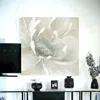 Homezia Soft Winter Flower Unframed Print Wall Art
