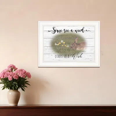 Homezia Some See A Weed 1 White Framed Print Wall Art