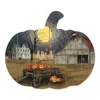 Homezia Harvest Moon 3 Unframed Print Kitchen Wall Art