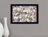 Homezia Starfish And Seashell 1 Black Framed Print Wall Art