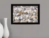 Homezia Starfish And Seashells 4 Black Framed Print Wall Art