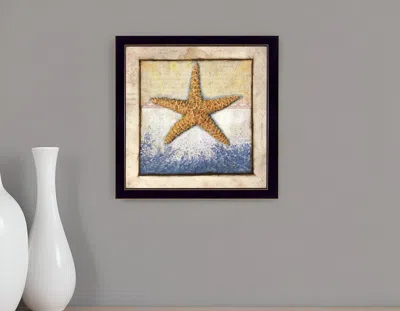 Homezia Starfish Black Framed Print Wall Art