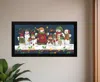 Homezia Sticking Together Black Framed Print Wall Art