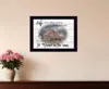 Homezia Storm Dance 3 Black Framed Print Wall Art