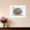 Homezia Storm Dance White Framed Print Wall Art