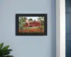 Homezia Summer Days 1 Black Framed Print Wall Art