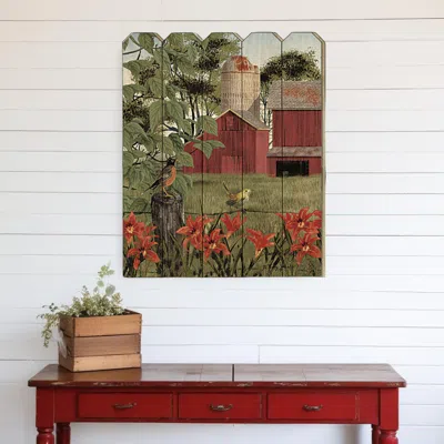 Homezia Summer Days 1 Unframed Print Wall Art In Multi