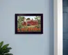 Homezia Summer Days 3 Black Framed Print Wall Art