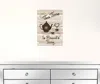 Homezia Time For Friends 4 White Framed Print Kitchen Wall Art