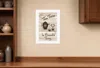 Homezia Tea Time Is Friends Time 1 White Framed Print Kitchen Wall Art