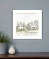Homezia The Best Memories 2 White Framed Print Wall Art