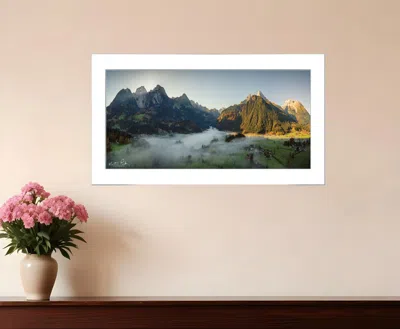 Homezia The Blanket 2 White Framed Print Wall Art