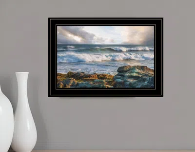 Homezia The Clearing 2 Black Framed Print Wall Art