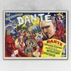 Homezia The Mysterious Dante Vintage Magic Unframed Print Wall Art