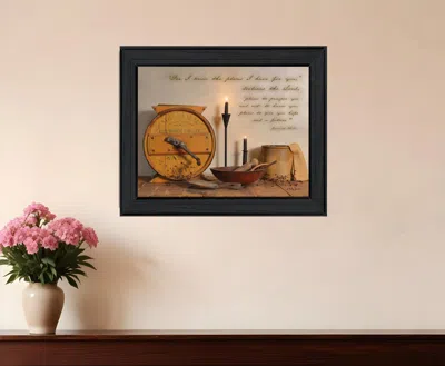 Homezia The Plans I Have For You 2 Black Framed Print Wall Art In Multi