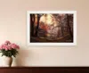 Homezia The Pool 1 White Framed Print Wall Art