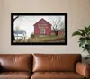 Homezia The Quilt Barn 5 Black Framed Print Wall Art