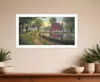 Homezia The Road Home 10 White Framed Print Wall Art