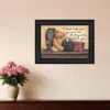 Homezia The Simple Truth 1 Black Framed Print Wall Art