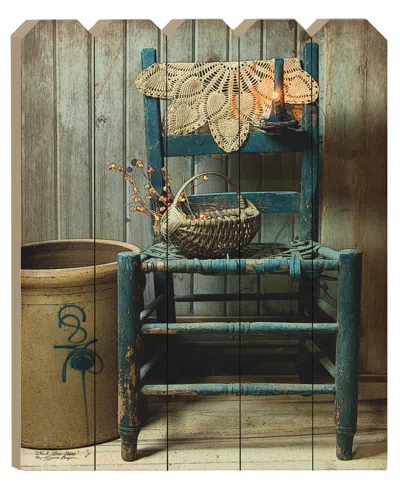 Homezia This Old Chair Unframed Print Wall Art In Black