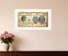 Homezia Three Wise Owls 2 White Framed Print Wall Art