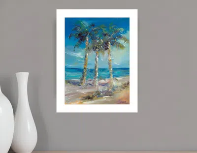 Homezia Threes Company 2 White Framed Print Wall Art