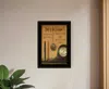 Homezia Time Is An Illusion 2 Black Framed Print Wall Art