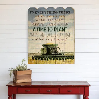 Homezia Time To Plant Unframed Print Wall Art In Multi