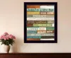 Homezia Today Is A New Day 2 Black Framed Print Wall Art