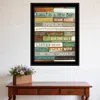 Homezia Today Is A New Day 3 Black Framed Print Wall Art