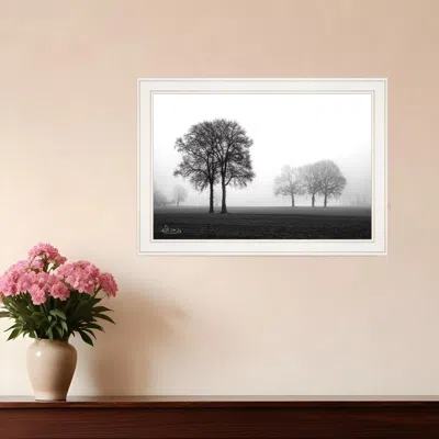 Homezia Together Again 2 White Framed Print Wall Art