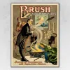 Homezia Vintage 1922 Carter Vintage Magic Unframed Print Wall Art