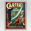 Homezia Vintage 1926 Carter Witchcraft Magic Unframed Print Wall Art