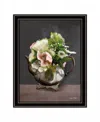 Homezia Take A Bubble Bath 1 Brown Framed Print Bathroom Wall Art