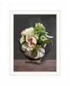 Homezia Take A Bubble Bath 1 Brown Framed Print Bathroom Wall Art