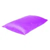 Homezia Violet Dreamy Set Of 2 Silky Satin Queen Pillowcases