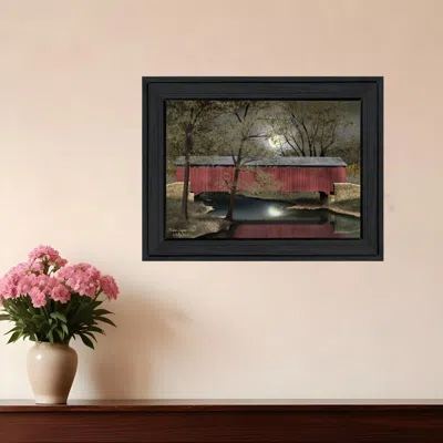 Homezia Warm Summers Eve 3 Black Framed Print Wall Art