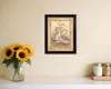 Homezia Wash Day 1 Black Framed Print Laundry Wall Art