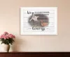 Homezia We Go Together Like Bacon And Eggs White Framed Print Wall Art