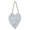 Homezia Welcome Gray Galvanized Metal Wall Art