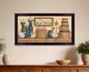 Homezia Welcome To Our Home 2 Black Framed Print Wall Art