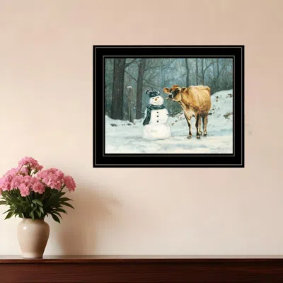 Homezia Well Hello There 2 Black Framed Print Wall Art
